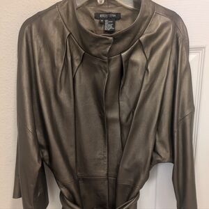 Women's leather jacket